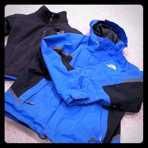 Youth The North Face Winter Jacket -Shell/ Fleece